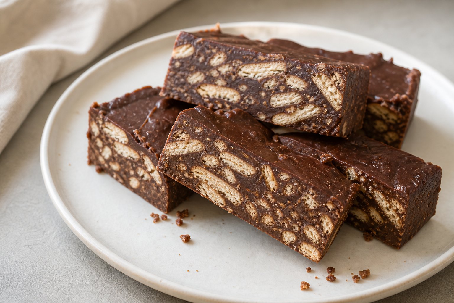 Chocolate Biscuit Slice