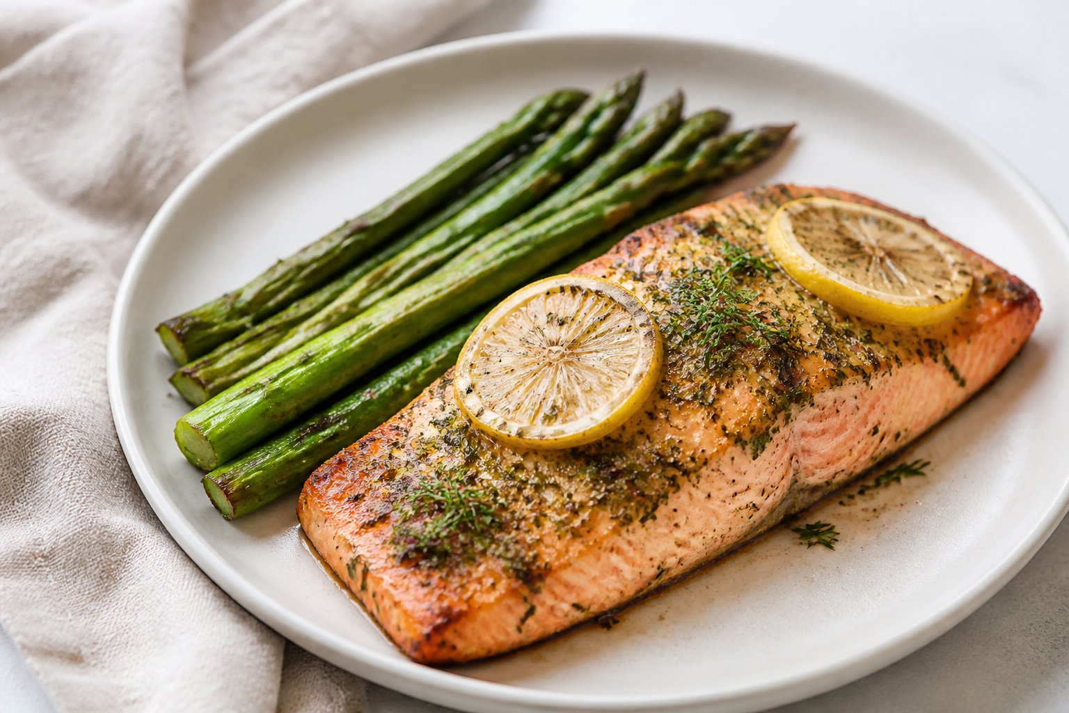 Herb-Baked Salmon