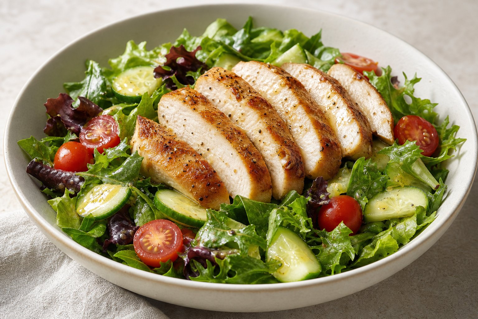 Warm Chicken Salad