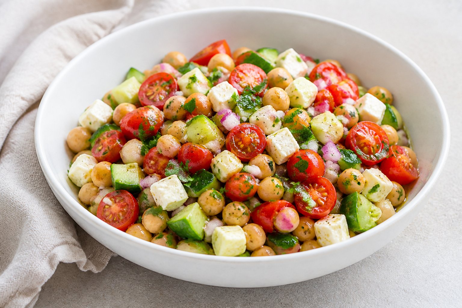 Mediterranean Chickpea Salad