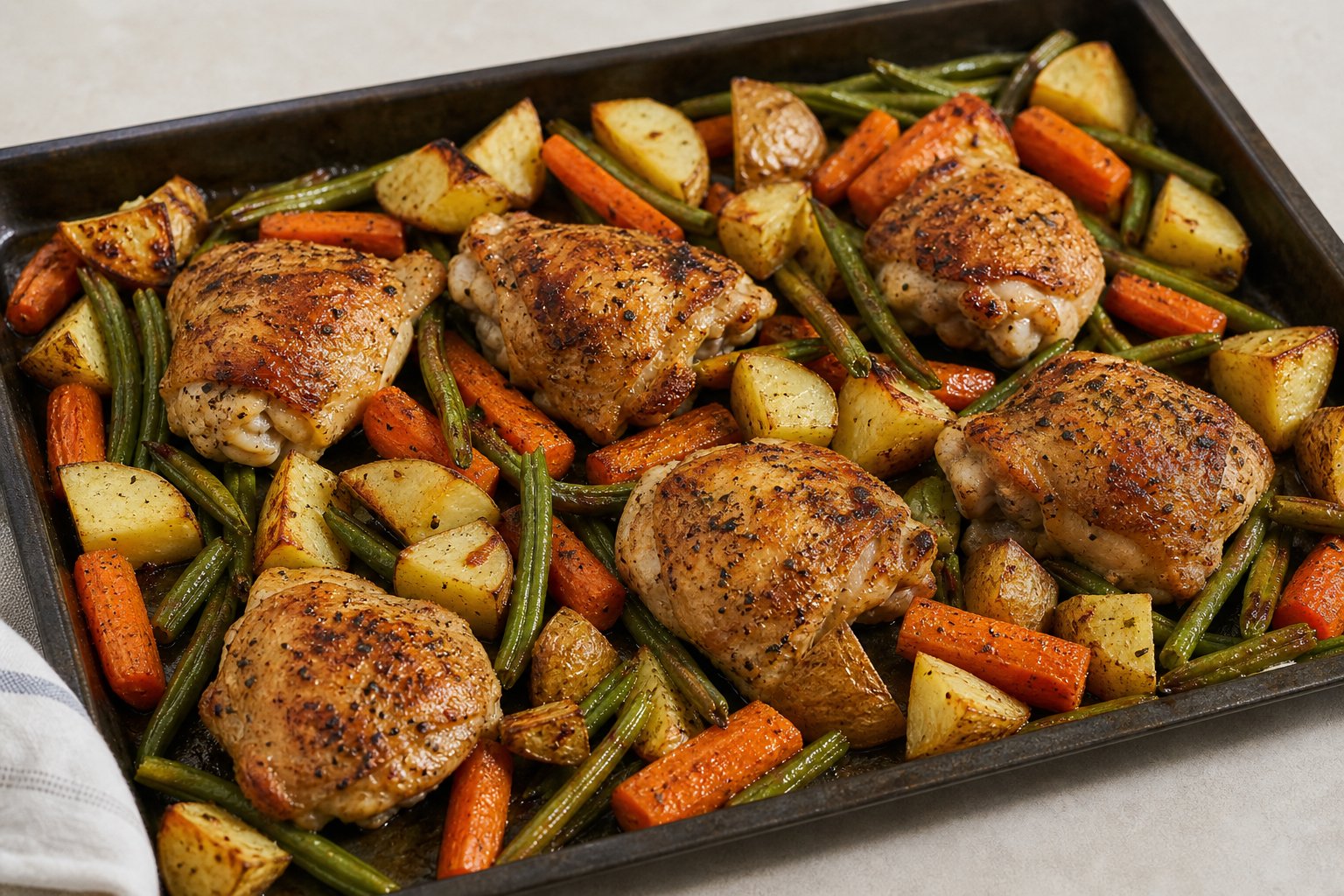 Sheet-Pan Chicken Dinner