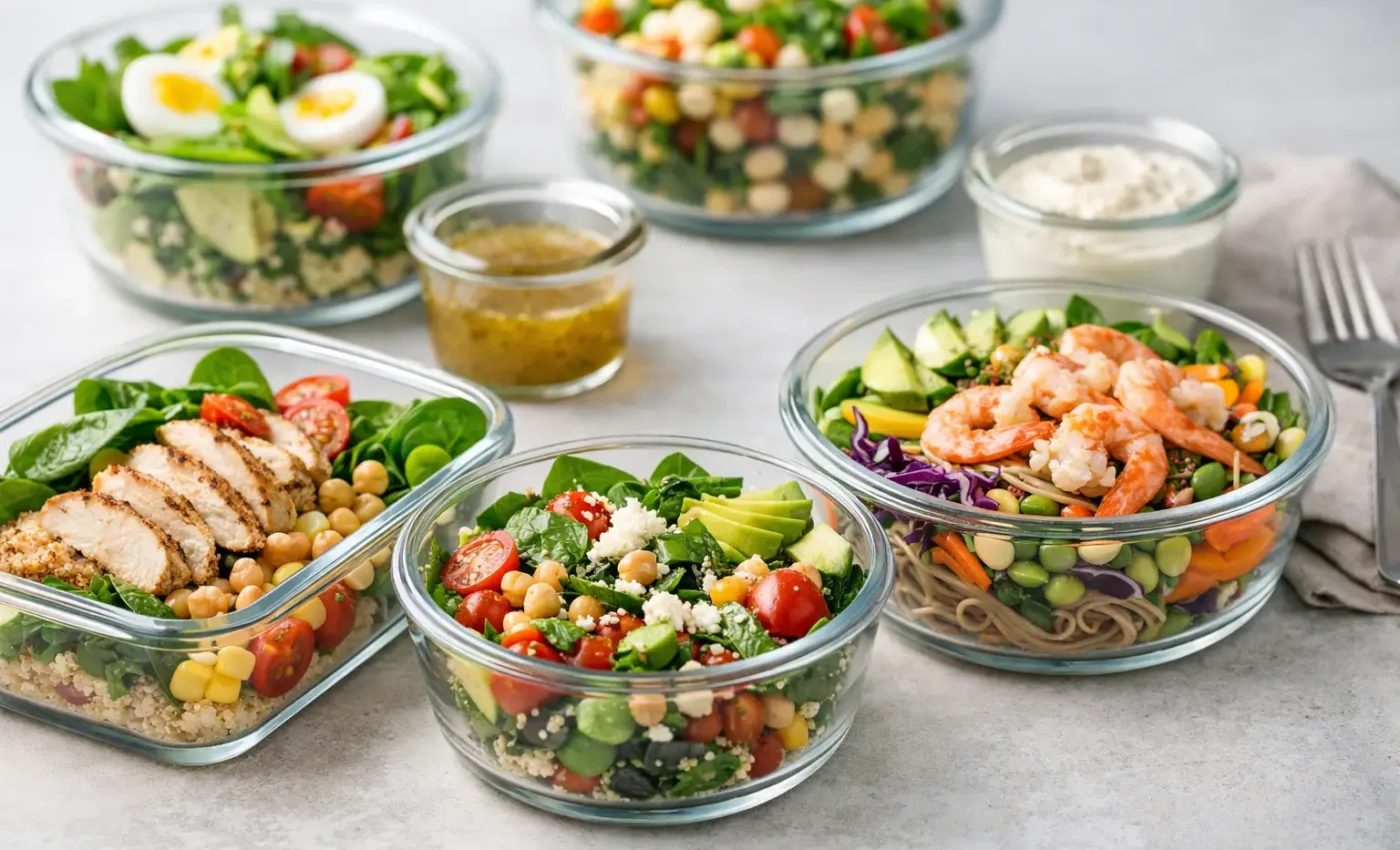 12 Make Ahead Lunch Salad Recipes for Busy Weeks
