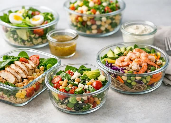 12 Make Ahead Lunch Salad Recipes for Busy Weeks