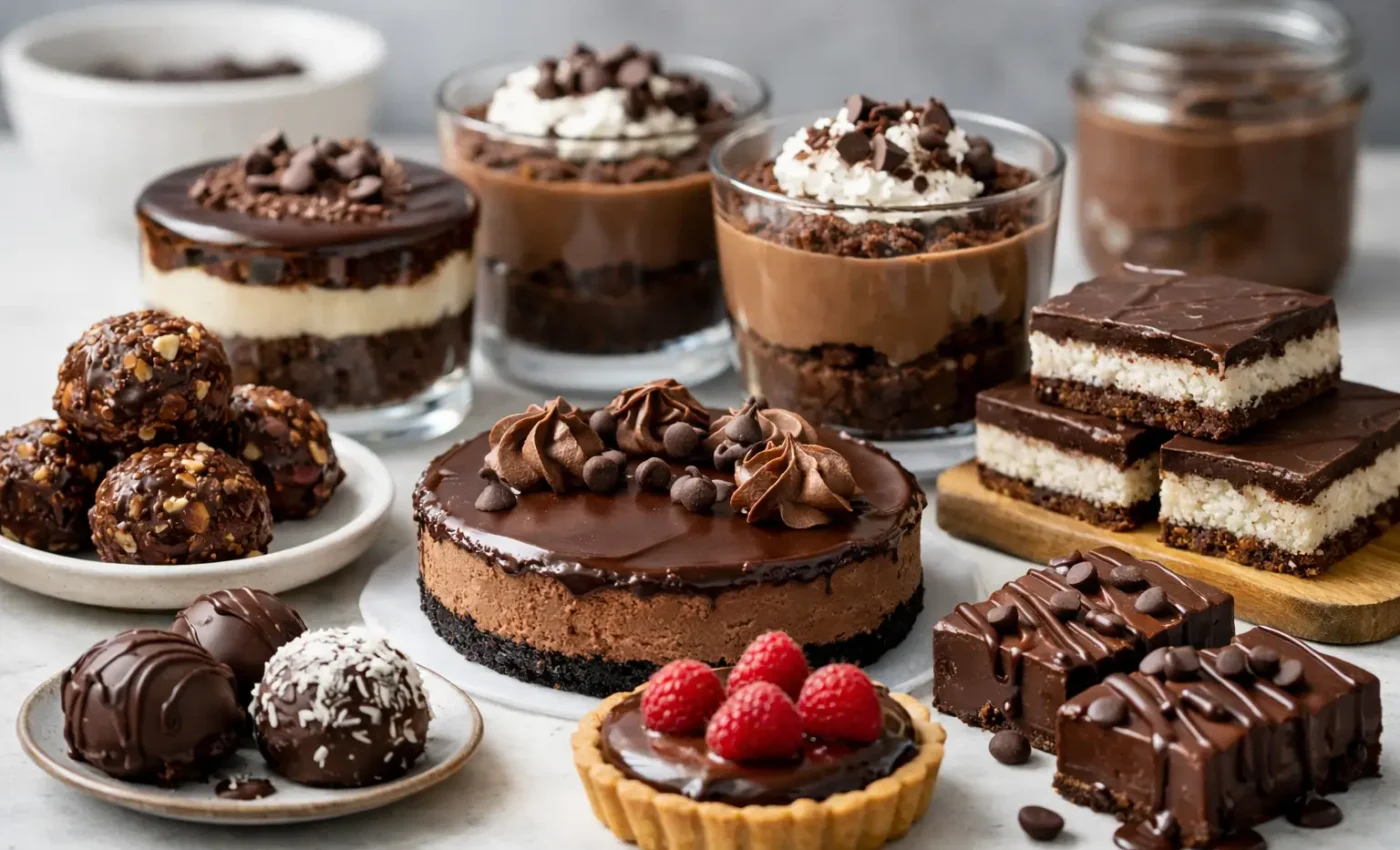 12 No Bake Chocolate Dessert Recipes to Try