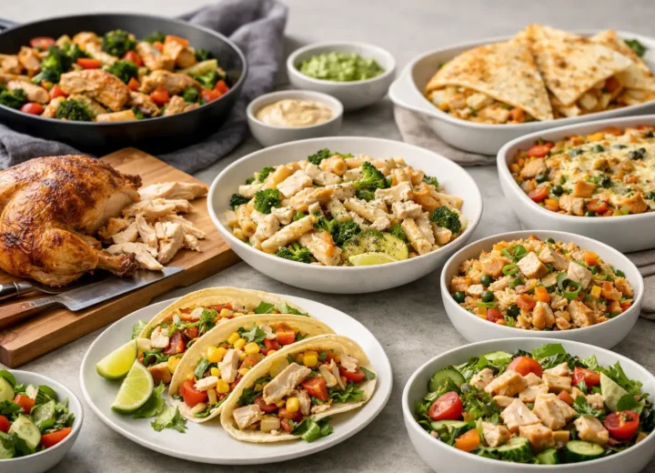 12 Weeknight Meals With Rotisserie Chicken