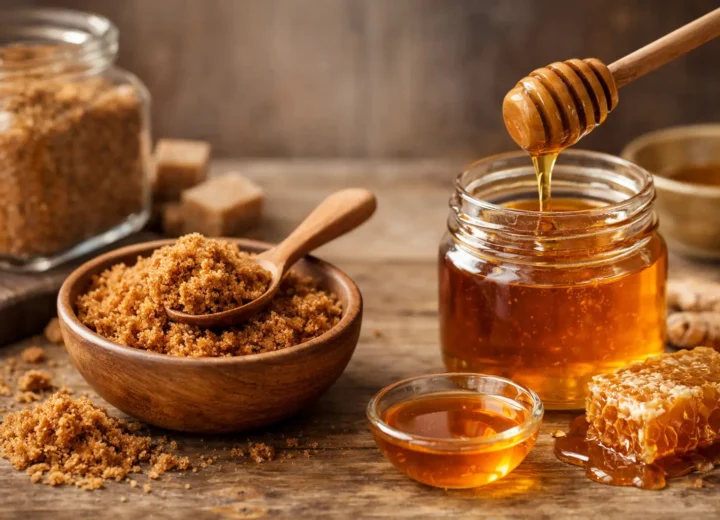 Brown Sugar Versus Honey for Everyday Cooking