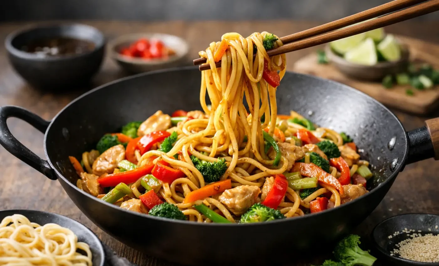 Easy Asian Noodle Stir Fry for Busy Nights
