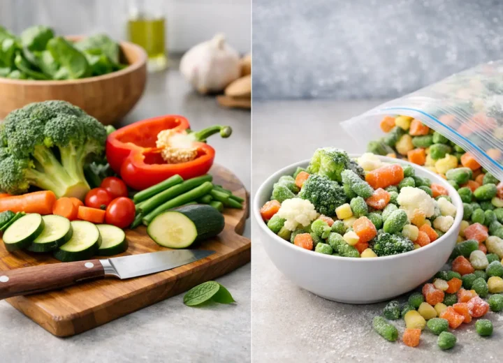 Fresh Versus Frozen Vegetables for Weeknights