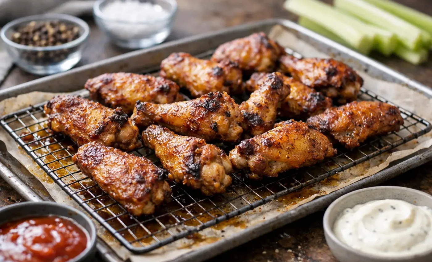 How to Bake Chicken Wings That Turn Out Crispy