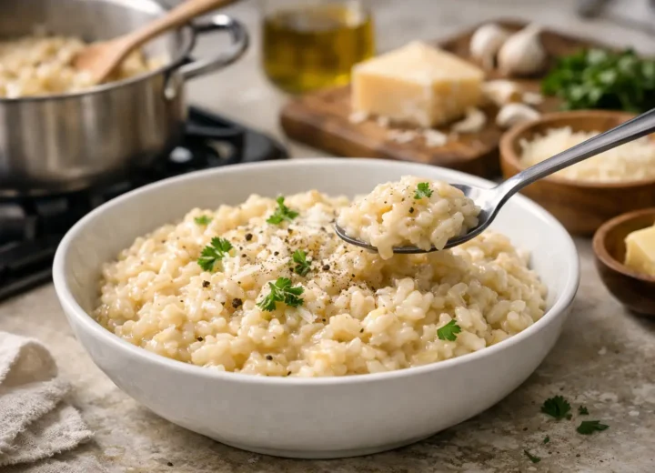 How to Make Creamy Risotto on a Weeknight