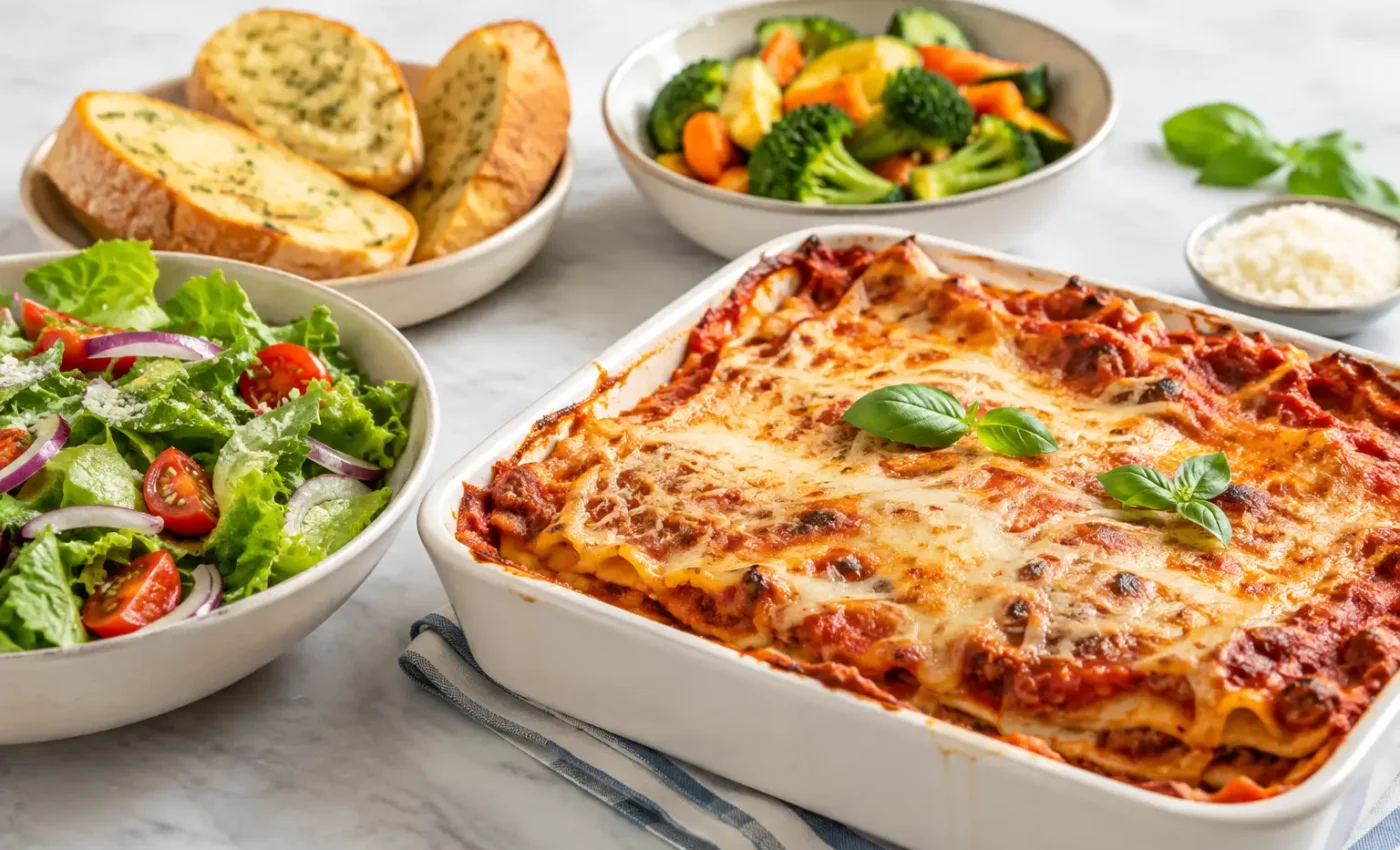 What Goes With Lasagna? Easy Sides to Serve