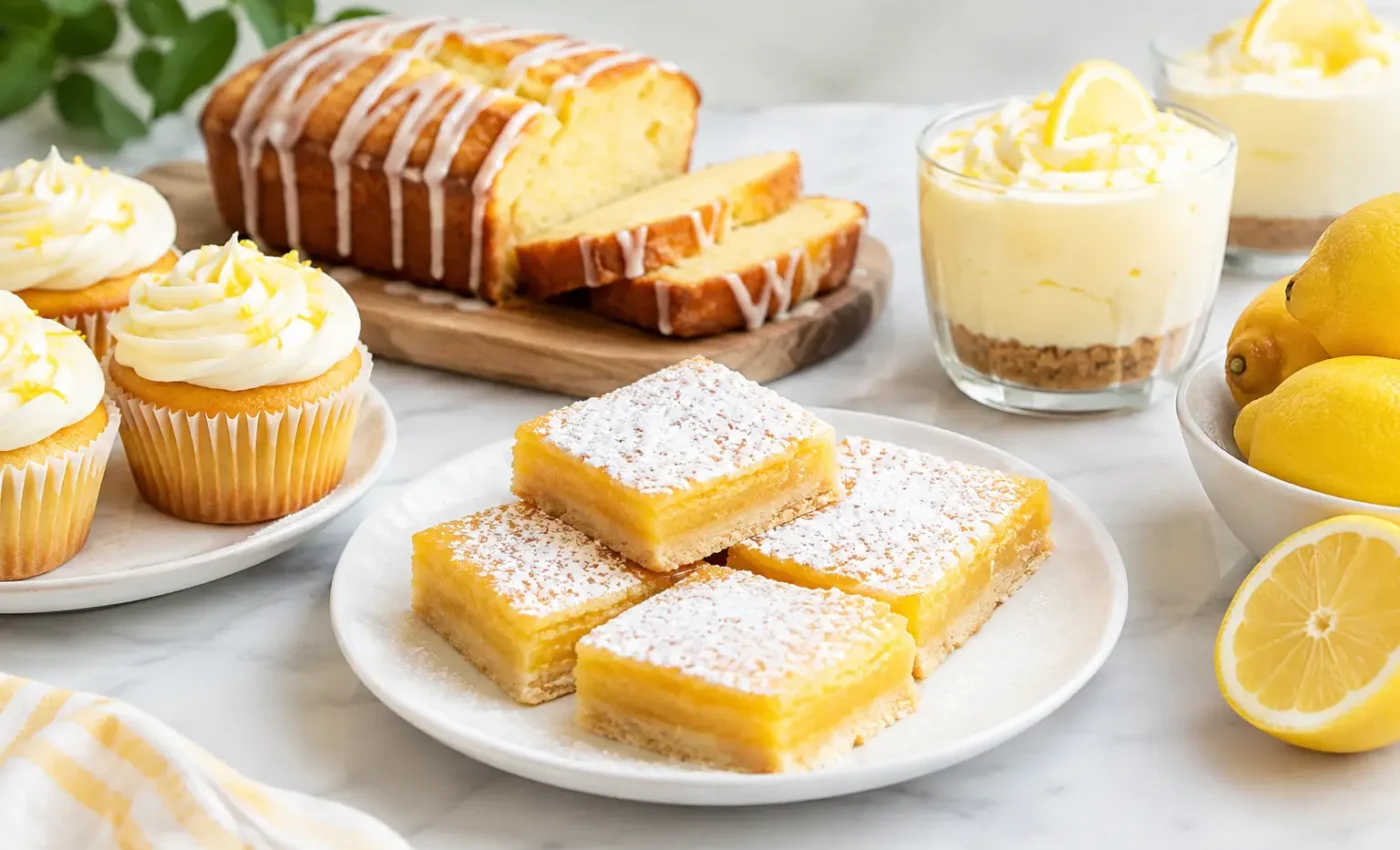 6 Easy Lemon Dessert Recipes for Busy Days