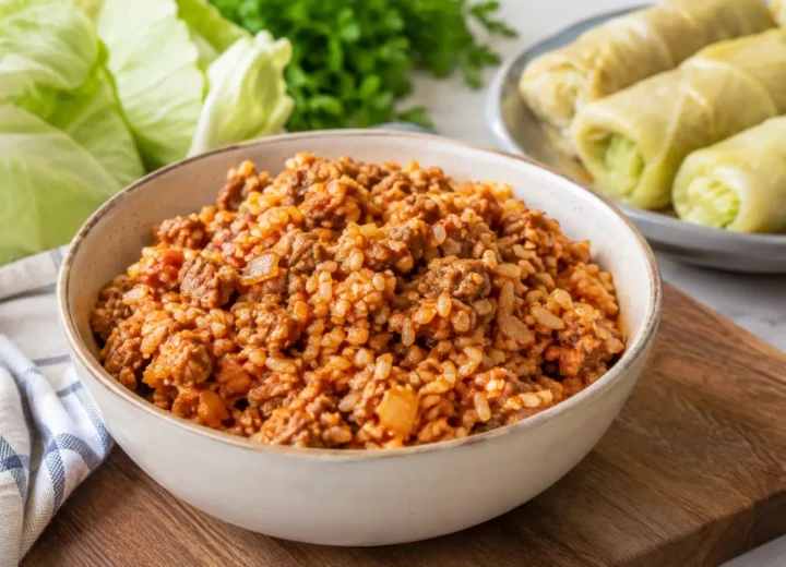 Hungarian Cabbage Roll Filling That Holds Together